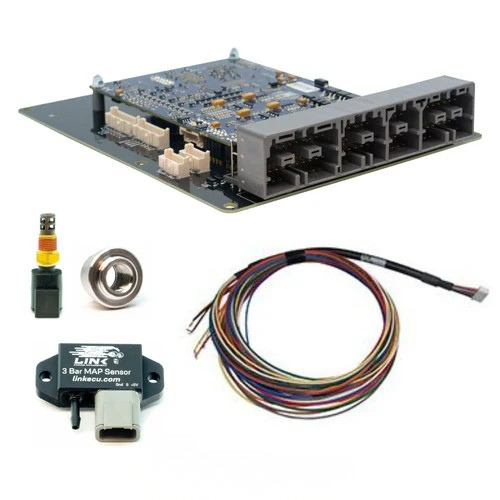 Link ECU for Turbo Cars NZ shown beside a turbocharged engine