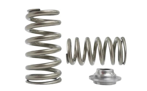 Kelford cams Nissan RB26 beehive spring with titanium retainers available at Autech Store Auckland high performance valve train upgrade for improved durability and high rpm stability