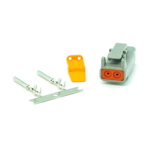Link Deutsch 2 way plug kit available at Autech Store Auckland durable automotive connector solution for secure ECU wiring and clean installation