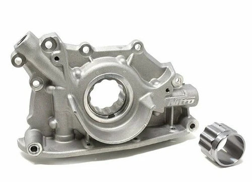Nitto Nissan RB sine drive oil pump high performance engine oil pump upgrade for Nissan RB engine build at Autech Store Auckland