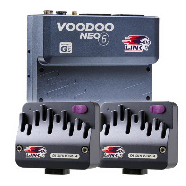 Link G5 Voodoo Neo 6 with two DI Driver 4 modules advanced standalone ECU bundle for direct injection and high performance motorsport engine management system automotive tuning upgrade Autech Store Auckland professional racing electronics package