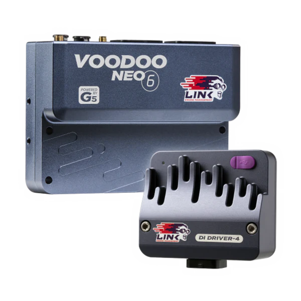 Link G5 Voodoo Neo 6 ECU with DI Driver 4 module advanced standalone engine management bundle for direct injection and high performance motorsport tuning system automotive ECU upgrade Autech Store Auckland professional racing electronics system