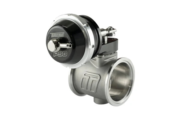 Turbosmart PSG50V Pneumatic StraightGate 6 InHg TS-0565-1212 high flow 50mm vacuum controlled butterfly style external wastegate for motorsport turbo boost control Autech Store Auckland performance turbo system component